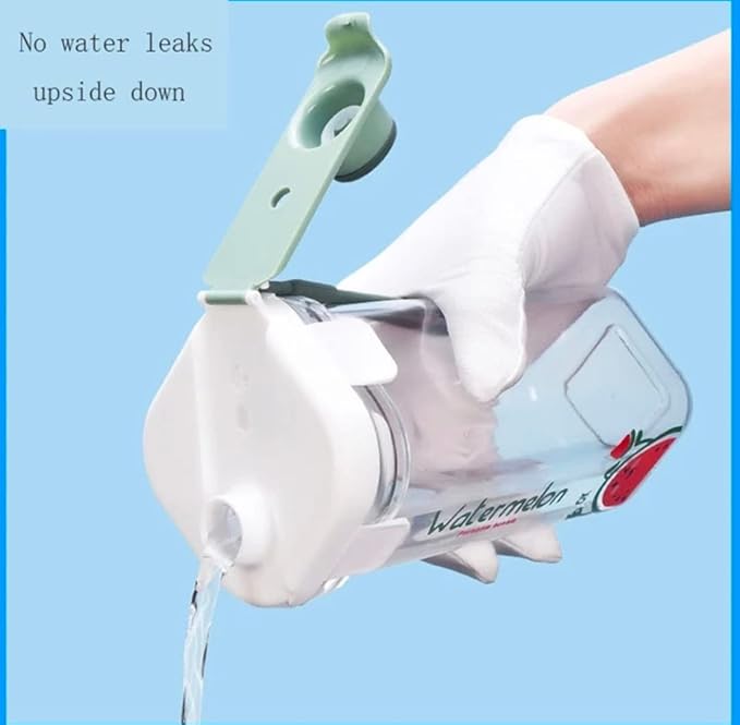 Fruit Theme Water Bottle Tumbler Sipper Cup with Lid & Pop-Up Open, Heavy-Duty Material, 500 ml (1 Piece)