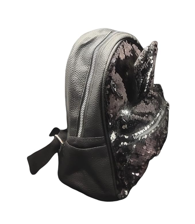 Fancy Mini Sequin Backpack for Women & Girls – Small Daypack Rucksack for Travel, School, College, Office & Daily Use (Multicolor)