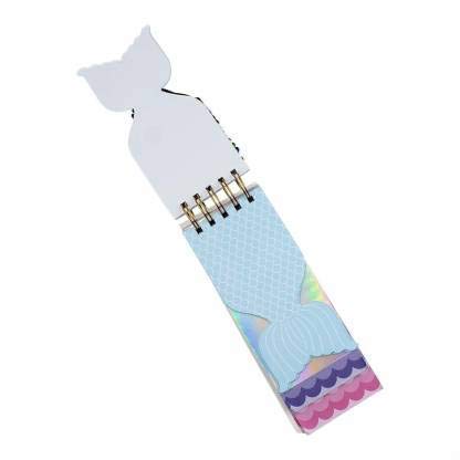 Mermaid Sequin Tail 3-Layer Diary Set for Kids with Shining LED Light Gel Pen (Assorted Colors) – Cute Lock Diary Notebook for Girls, Gift for School & Return Gifts