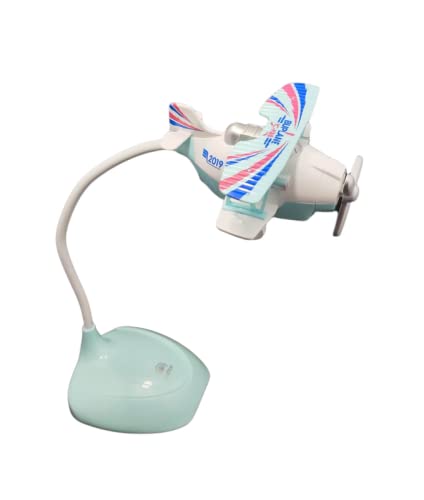 Kids Helicopter Table Lamp with Multi-Color Shades – Fun Toy Lamp for Bedroom, Study & Living Room Decor